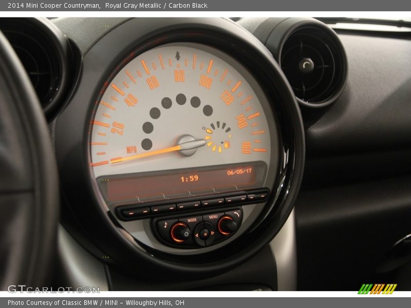 Royal Gray Metallic / Carbon Black 2014 Mini Cooper Countryman