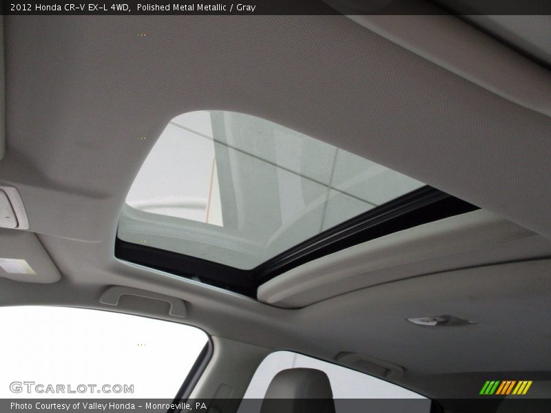Polished Metal Metallic / Gray 2012 Honda CR-V EX-L 4WD