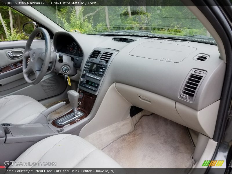 Gray Lustre Metallic / Frost 2000 Nissan Maxima GLE