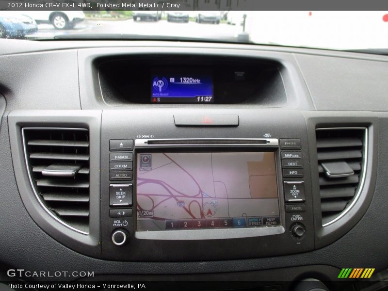 Polished Metal Metallic / Gray 2012 Honda CR-V EX-L 4WD