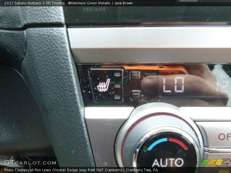 Wilderness Green Metallic / Java Brown 2017 Subaru Outback 3.6R Touring