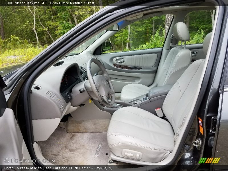 Gray Lustre Metallic / Frost 2000 Nissan Maxima GLE