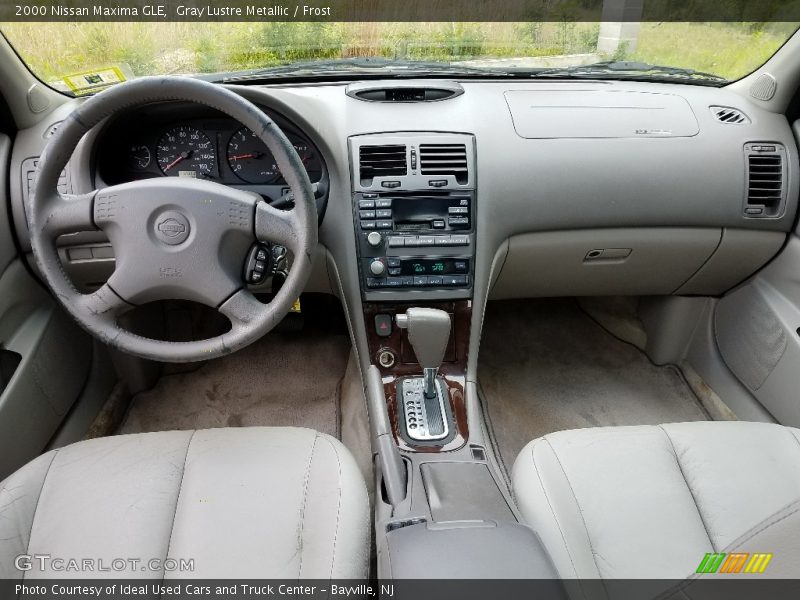 Gray Lustre Metallic / Frost 2000 Nissan Maxima GLE