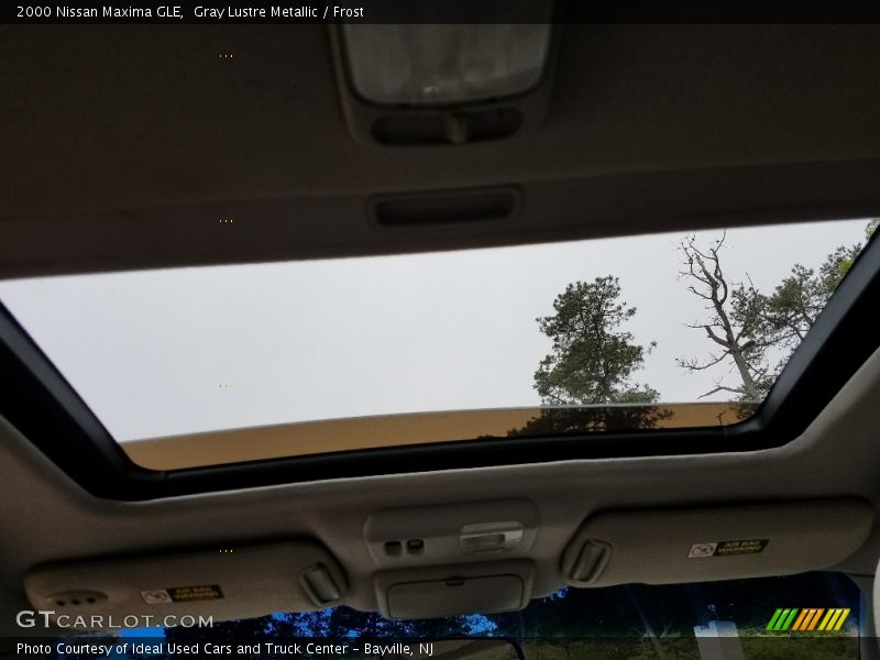 Gray Lustre Metallic / Frost 2000 Nissan Maxima GLE