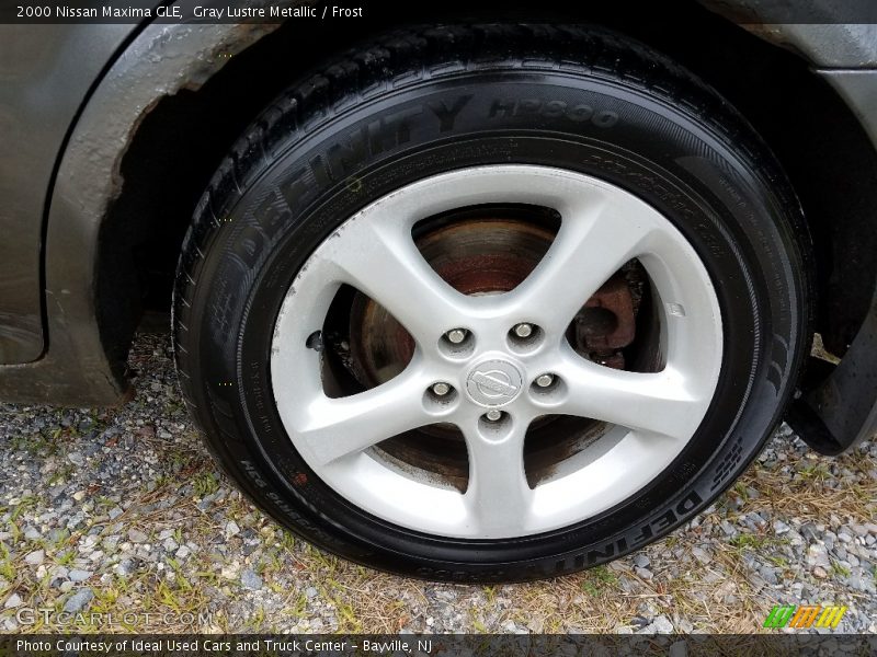 Gray Lustre Metallic / Frost 2000 Nissan Maxima GLE