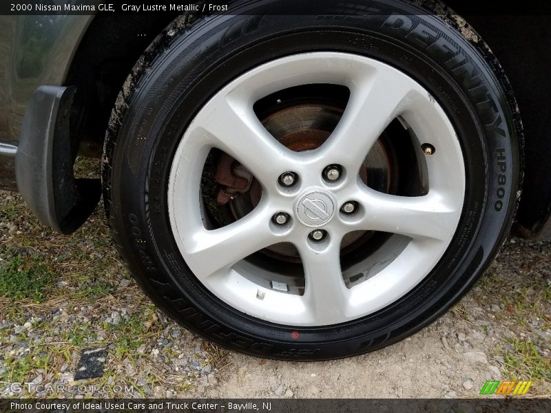 Gray Lustre Metallic / Frost 2000 Nissan Maxima GLE