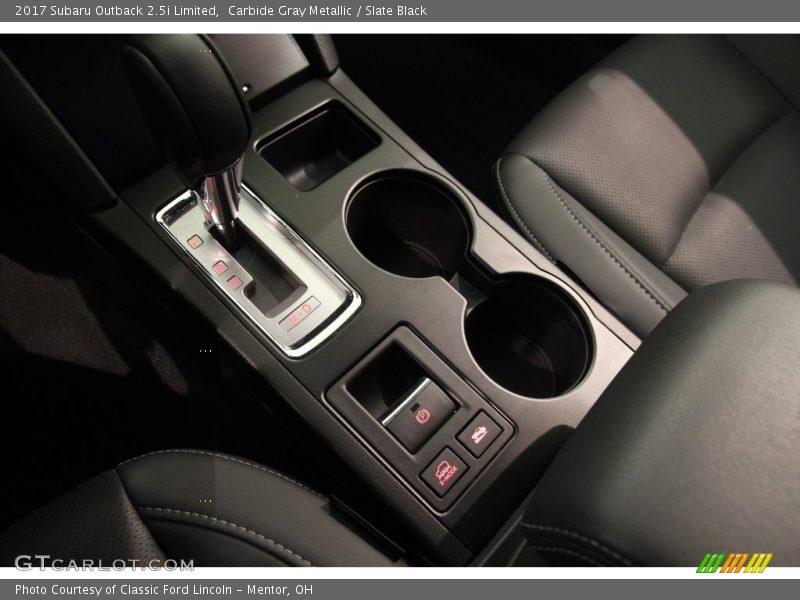 Carbide Gray Metallic / Slate Black 2017 Subaru Outback 2.5i Limited