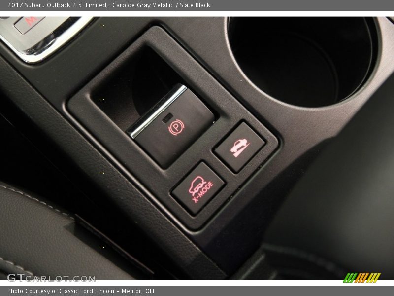 Carbide Gray Metallic / Slate Black 2017 Subaru Outback 2.5i Limited
