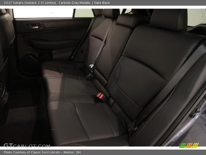 Carbide Gray Metallic / Slate Black 2017 Subaru Outback 2.5i Limited