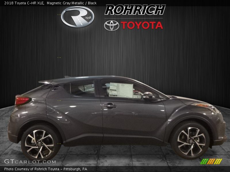 Magnetic Gray Metallic / Black 2018 Toyota C-HR XLE