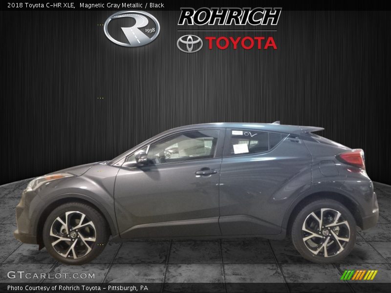 Magnetic Gray Metallic / Black 2018 Toyota C-HR XLE