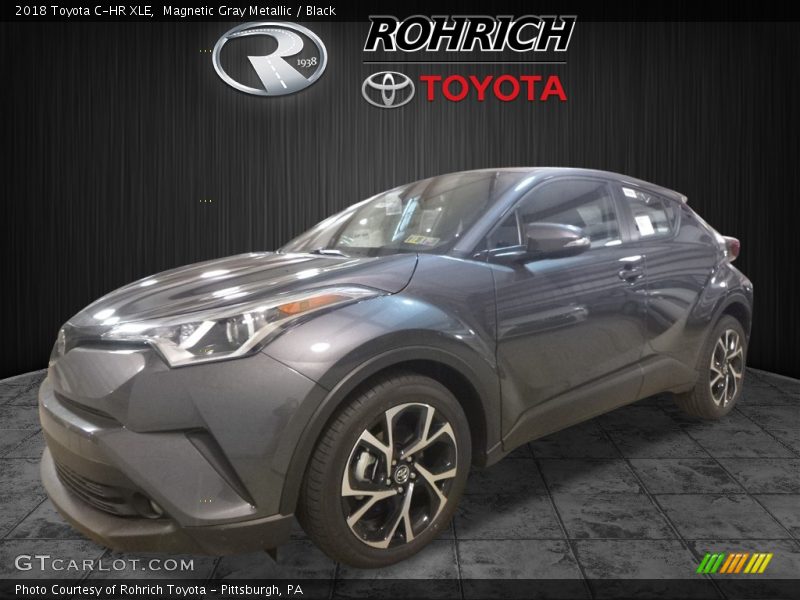 Magnetic Gray Metallic / Black 2018 Toyota C-HR XLE