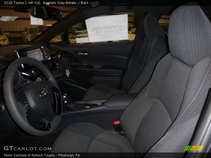 Magnetic Gray Metallic / Black 2018 Toyota C-HR XLE