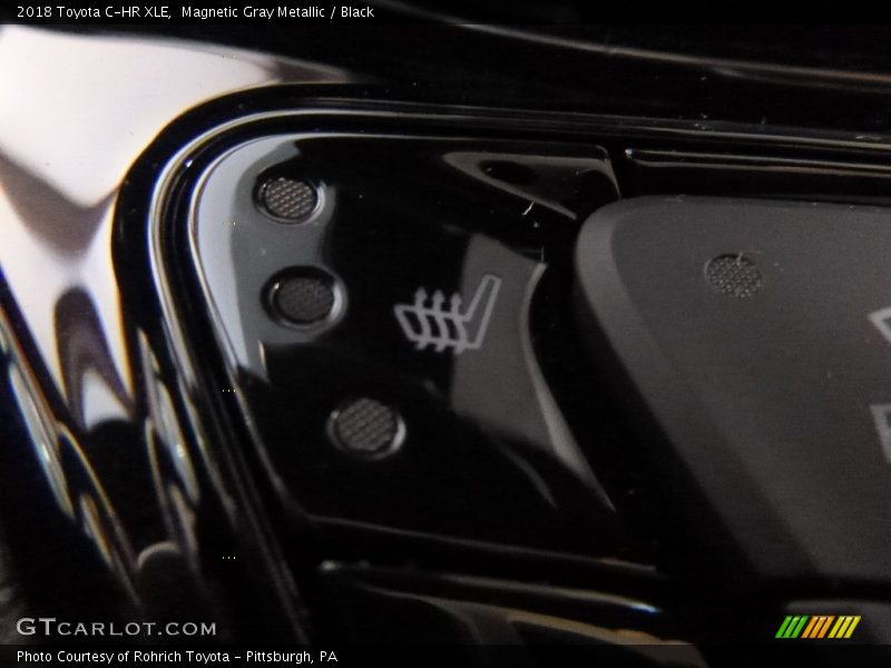 Magnetic Gray Metallic / Black 2018 Toyota C-HR XLE