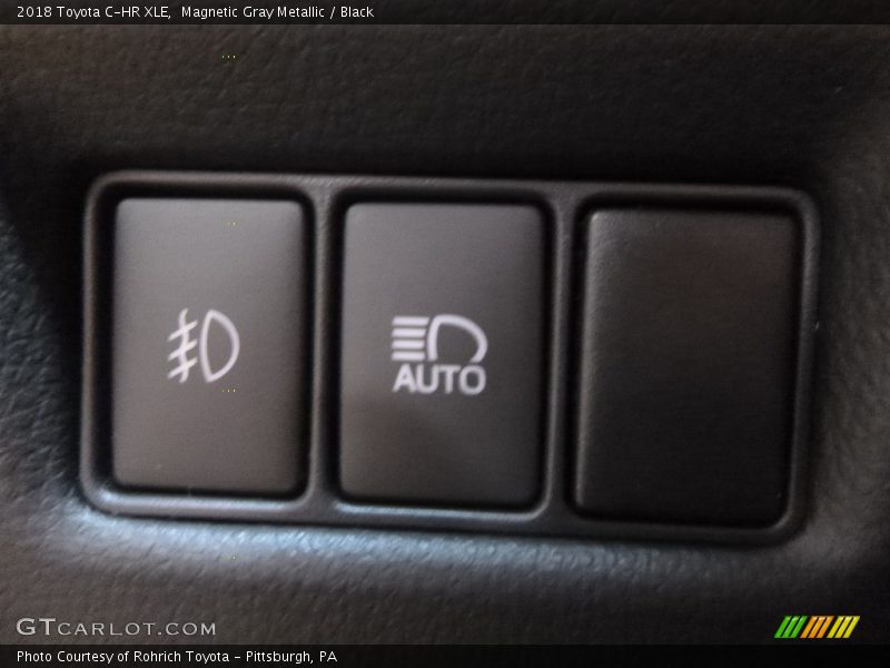Magnetic Gray Metallic / Black 2018 Toyota C-HR XLE