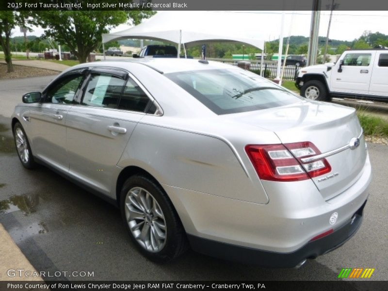 Ingot Silver Metallic / Charcoal Black 2015 Ford Taurus Limited