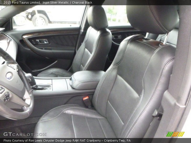 Ingot Silver Metallic / Charcoal Black 2015 Ford Taurus Limited