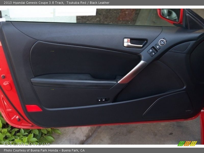 Tsukuba Red / Black Leather 2013 Hyundai Genesis Coupe 3.8 Track