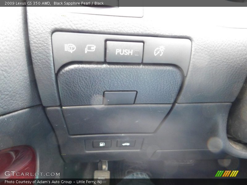 Black Sapphire Pearl / Black 2009 Lexus GS 350 AWD