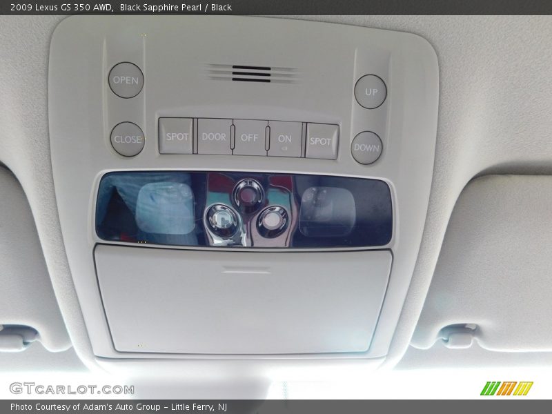 Black Sapphire Pearl / Black 2009 Lexus GS 350 AWD
