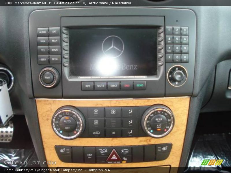 Arctic White / Macadamia 2008 Mercedes-Benz ML 350 4Matic Edition 10