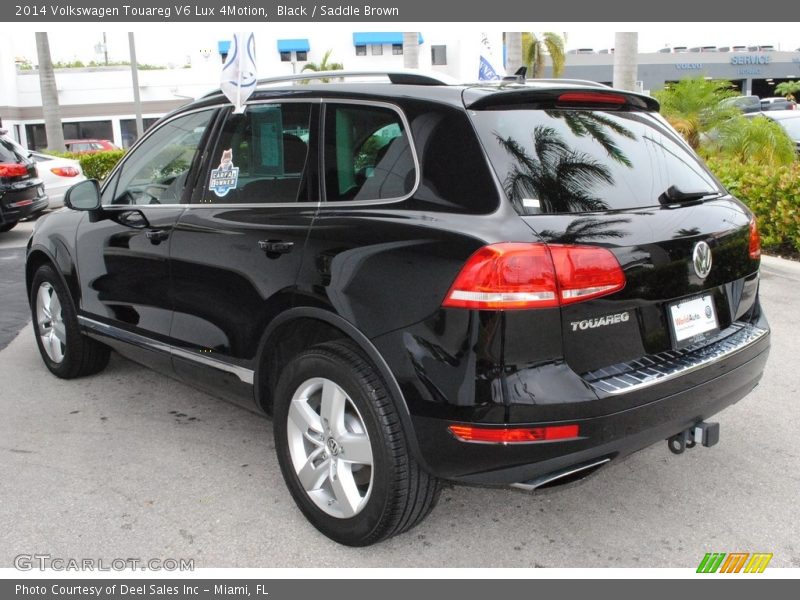 Black / Saddle Brown 2014 Volkswagen Touareg V6 Lux 4Motion