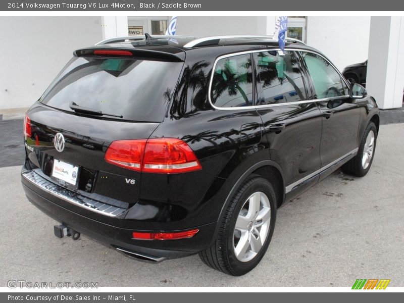 Black / Saddle Brown 2014 Volkswagen Touareg V6 Lux 4Motion