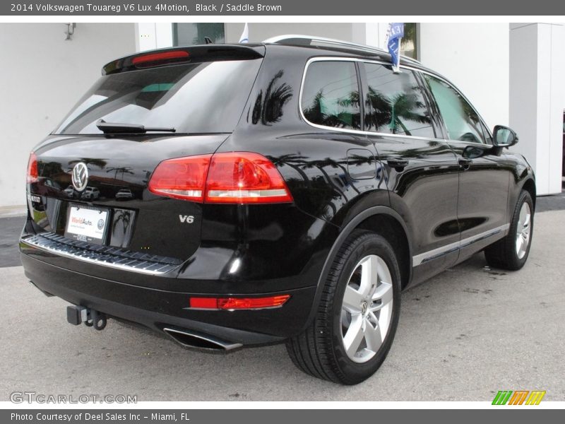 Black / Saddle Brown 2014 Volkswagen Touareg V6 Lux 4Motion