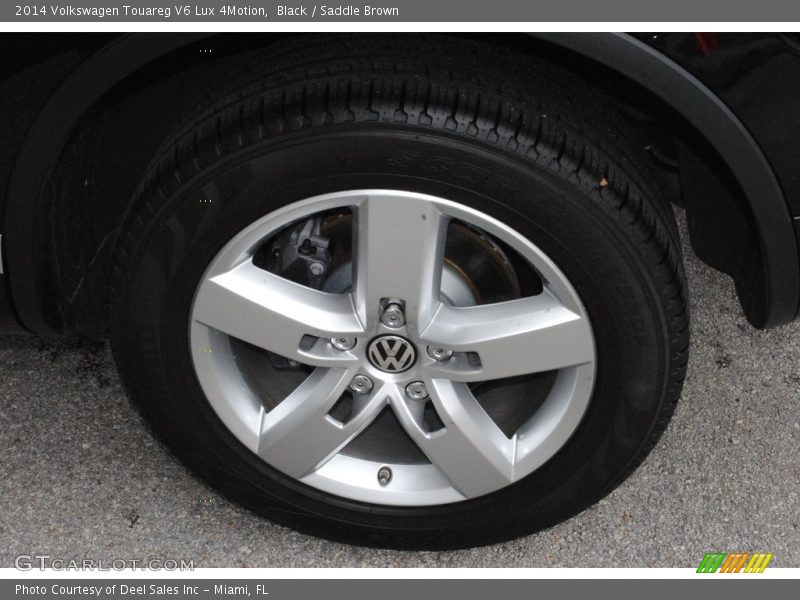 Black / Saddle Brown 2014 Volkswagen Touareg V6 Lux 4Motion