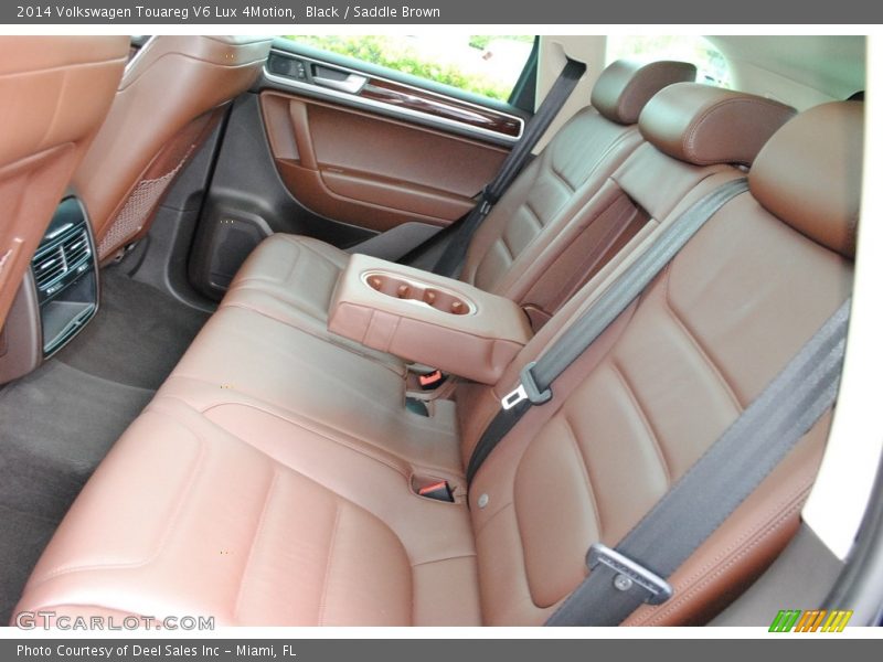Black / Saddle Brown 2014 Volkswagen Touareg V6 Lux 4Motion