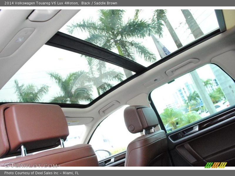 Black / Saddle Brown 2014 Volkswagen Touareg V6 Lux 4Motion