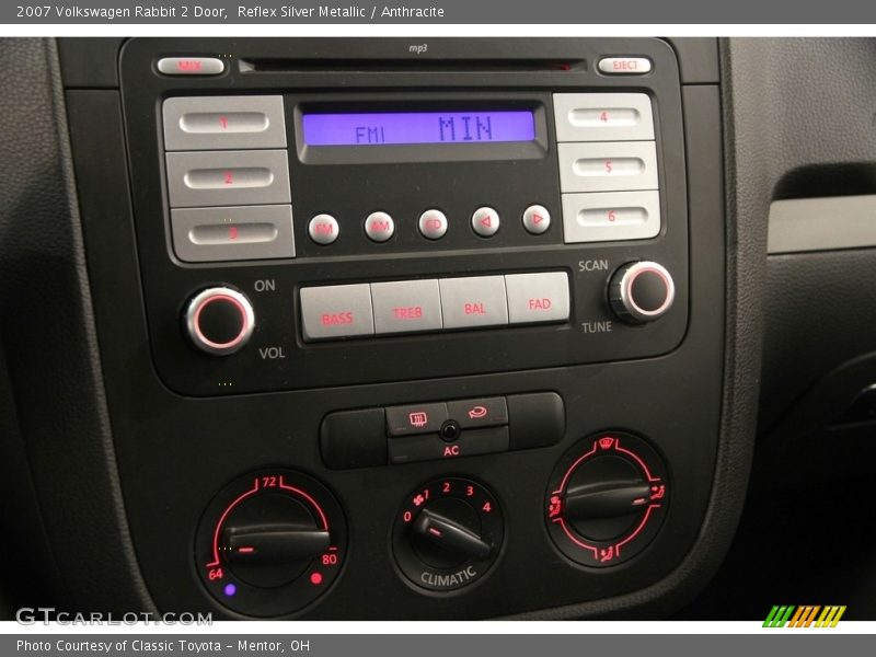 Reflex Silver Metallic / Anthracite 2007 Volkswagen Rabbit 2 Door