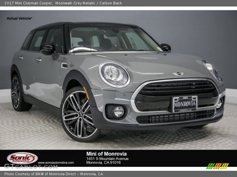 Moonwalk Grey Metallic / Carbon Black 2017 Mini Clubman Cooper