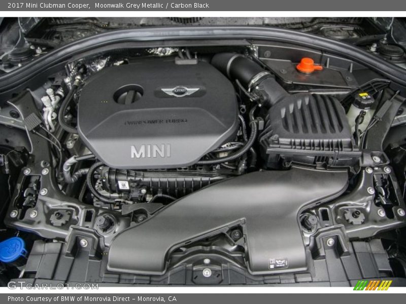 Moonwalk Grey Metallic / Carbon Black 2017 Mini Clubman Cooper