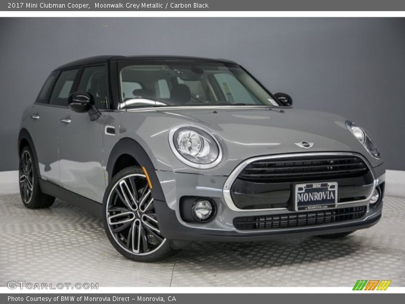 Moonwalk Grey Metallic / Carbon Black 2017 Mini Clubman Cooper
