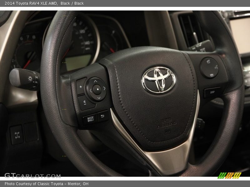 Black / Black 2014 Toyota RAV4 XLE AWD