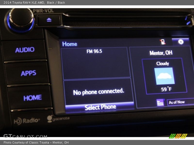 Black / Black 2014 Toyota RAV4 XLE AWD