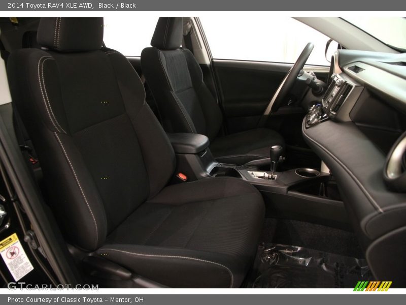 Black / Black 2014 Toyota RAV4 XLE AWD