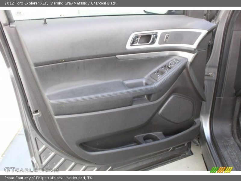 Sterling Gray Metallic / Charcoal Black 2012 Ford Explorer XLT