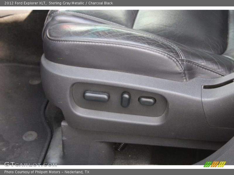 Sterling Gray Metallic / Charcoal Black 2012 Ford Explorer XLT
