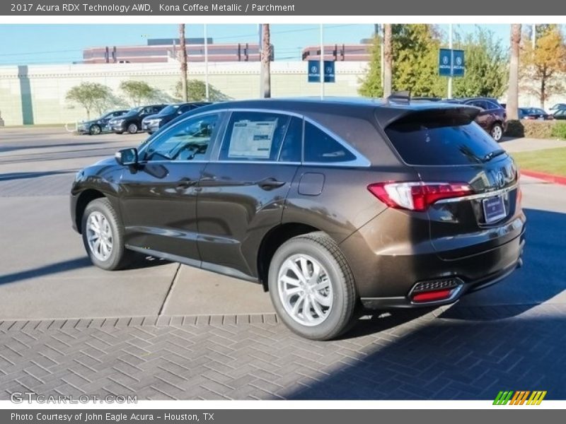 Kona Coffee Metallic / Parchment 2017 Acura RDX Technology AWD