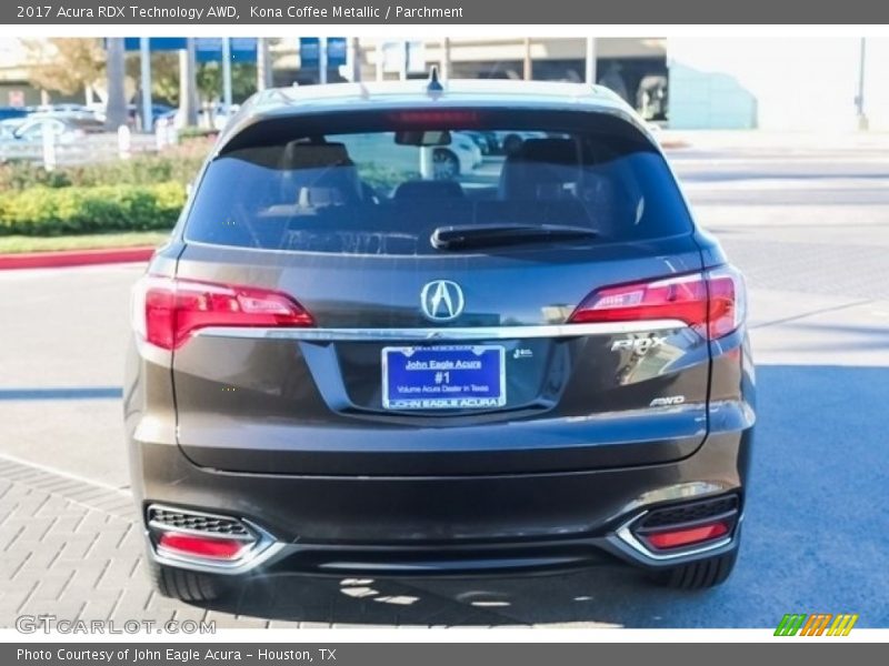 Kona Coffee Metallic / Parchment 2017 Acura RDX Technology AWD