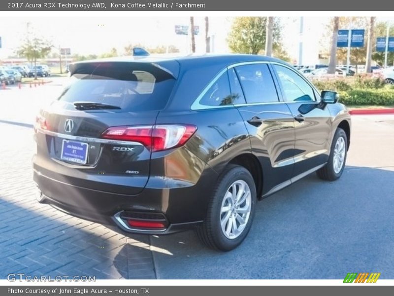 Kona Coffee Metallic / Parchment 2017 Acura RDX Technology AWD