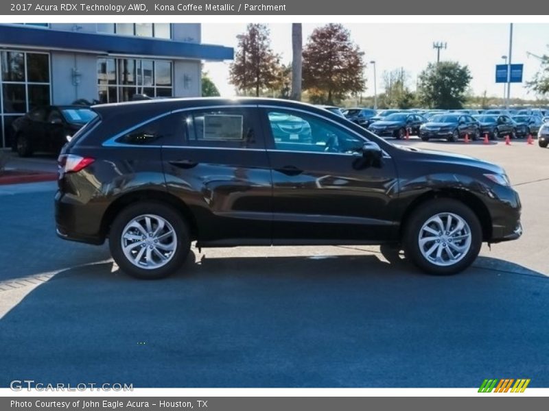 Kona Coffee Metallic / Parchment 2017 Acura RDX Technology AWD