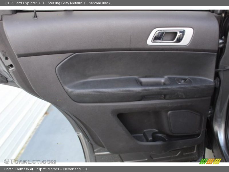 Sterling Gray Metallic / Charcoal Black 2012 Ford Explorer XLT