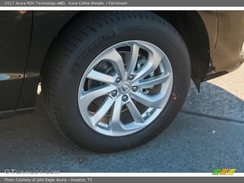 Kona Coffee Metallic / Parchment 2017 Acura RDX Technology AWD