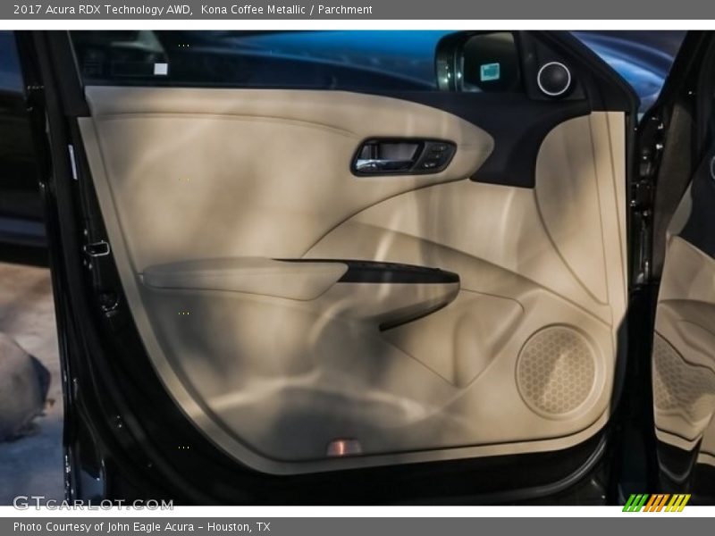 Kona Coffee Metallic / Parchment 2017 Acura RDX Technology AWD