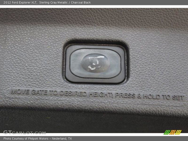 Sterling Gray Metallic / Charcoal Black 2012 Ford Explorer XLT