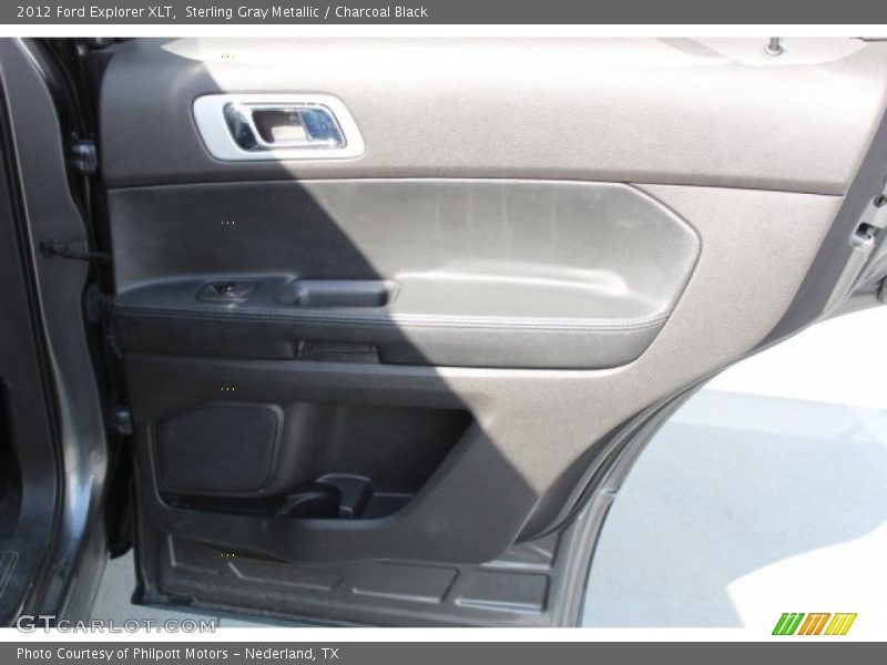 Sterling Gray Metallic / Charcoal Black 2012 Ford Explorer XLT