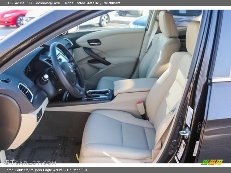 Kona Coffee Metallic / Parchment 2017 Acura RDX Technology AWD
